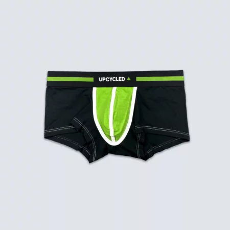 Upcycled Black Green Boxer - Image 2