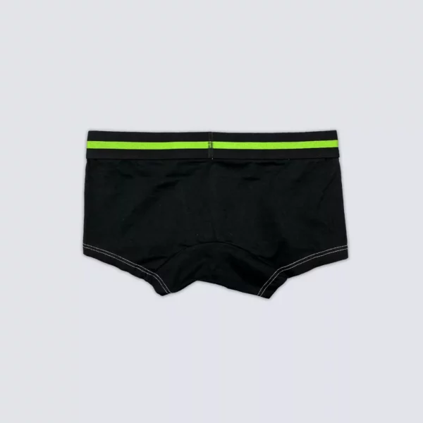 Upcycled Black Green Boxer - Image 3