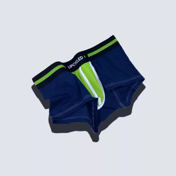 Upcycled Blue Green Boxer - Image 4