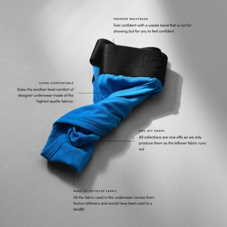 Upcycled Classic Blue Brief - Image 2