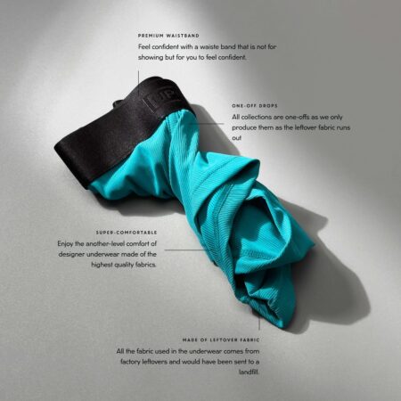 Upcycled Classic Green Boxer - Image 2