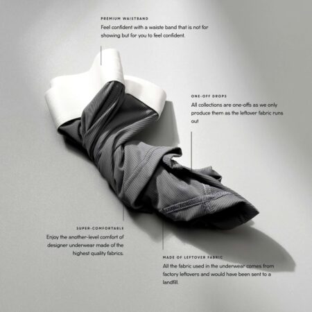 Upcycled Classic Grey Boxer - Image 2