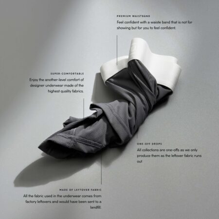 Upcycled Classic Grey Brief - Image 2