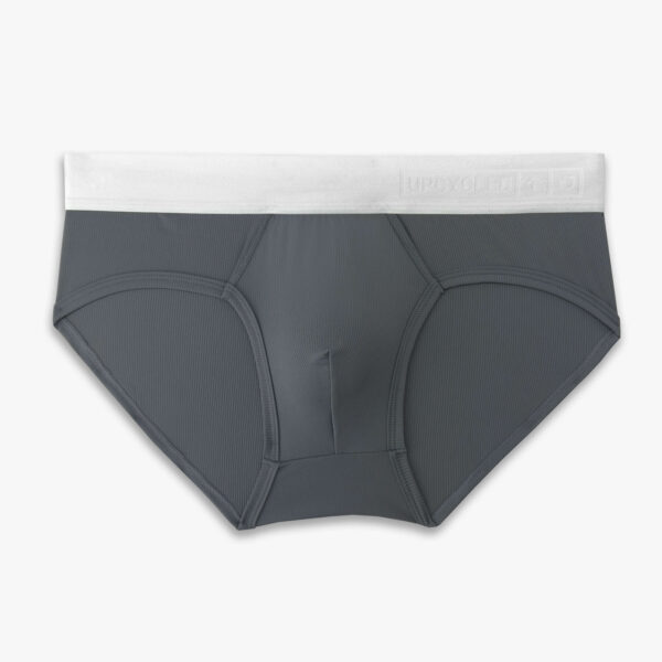 Upcycled Classic Grey Brief - Image 3