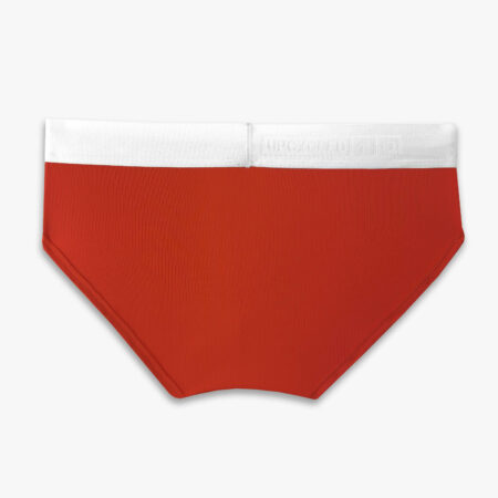 Upcycled Classic Red Brief - Image 4