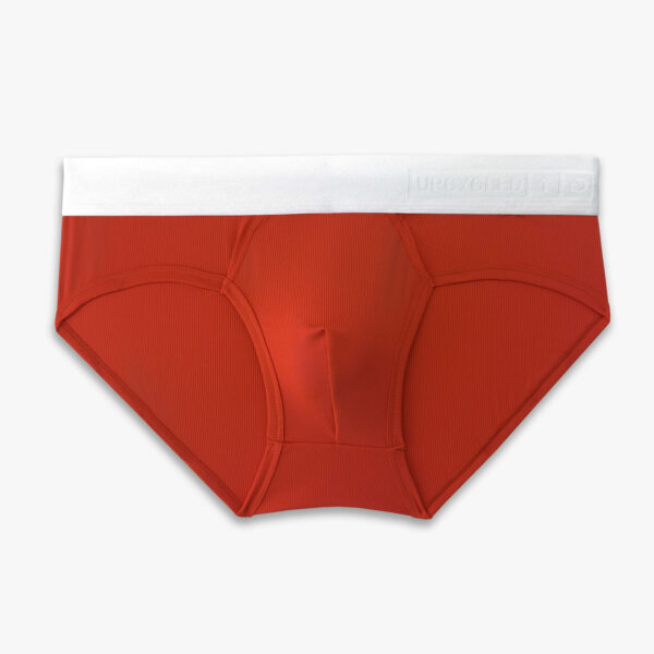 Upcycled Classic Red Brief - Image 3