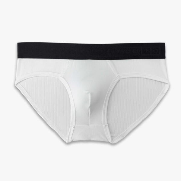 Upcycled Classic White Brief - Image 3