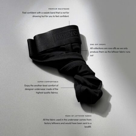 Upcycled Sport Black Brief - Image 2