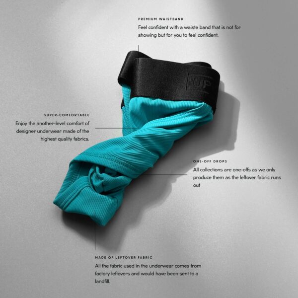 Upcycled Sport Green Brief - Image 2