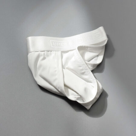 Upcycled Sport White Brief - Image 1