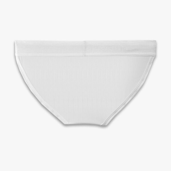 Upcycled Sport White Brief - Image 4
