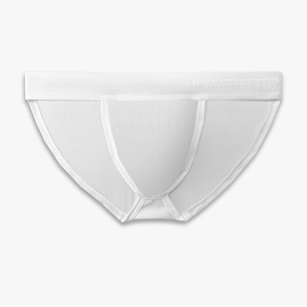 Upcycled Sport White Brief - Image 3
