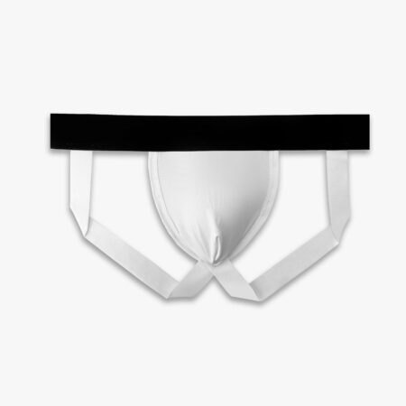 Upcycled Sport White Jock - Image 3