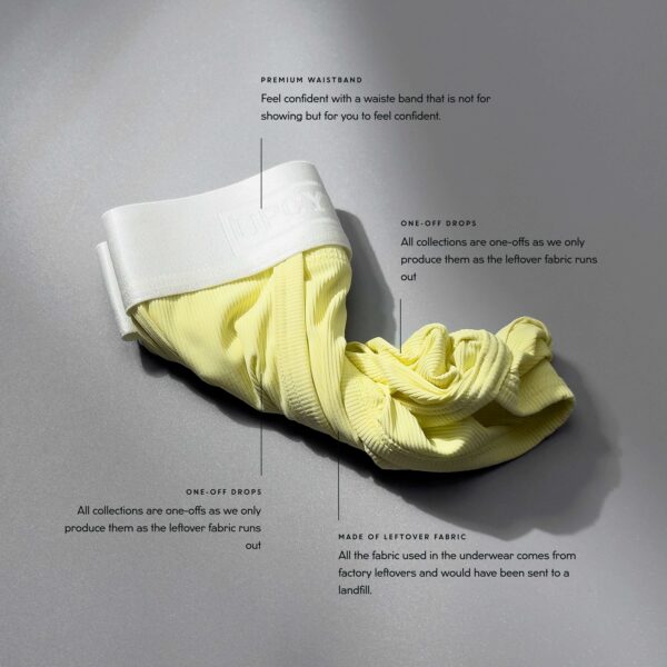 Upcycled Sport Yellow Brief - Image 2
