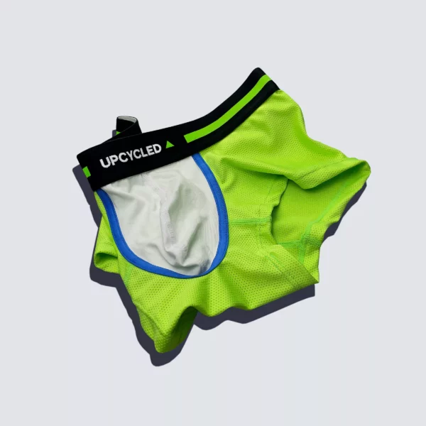 Upcycled Boxer Green and White - Image 2
