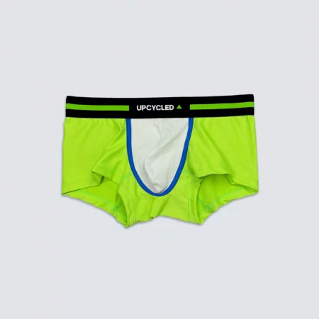 Upcycled Boxer Green and White - Image 3