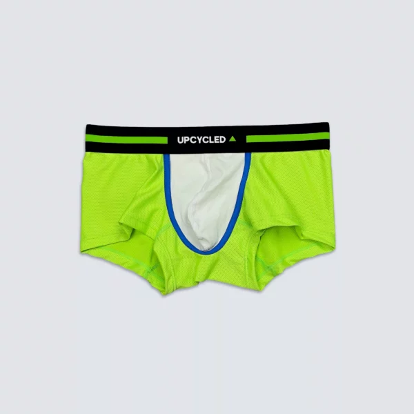 Upcycled Boxer Green and White - Image 3