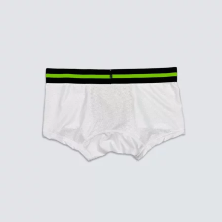 Upcycled Boxer White and Grey - Image 3