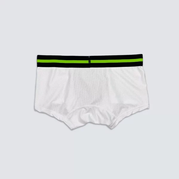 Upcycled Boxer White and Grey - Image 3