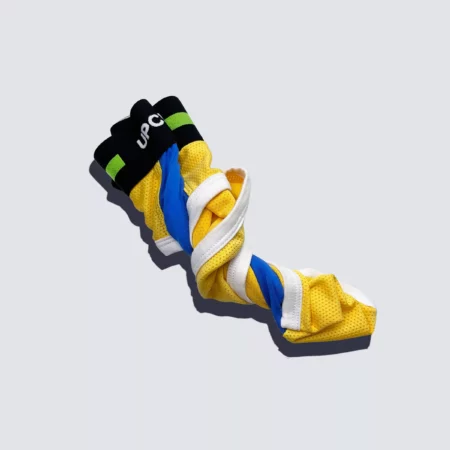 Upcycled Brief Blue and Yellow - Image 1