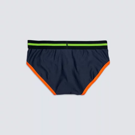 Upcycled Brief Navy and White - Image 4