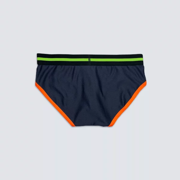 Upcycled Brief Navy and White - Image 4