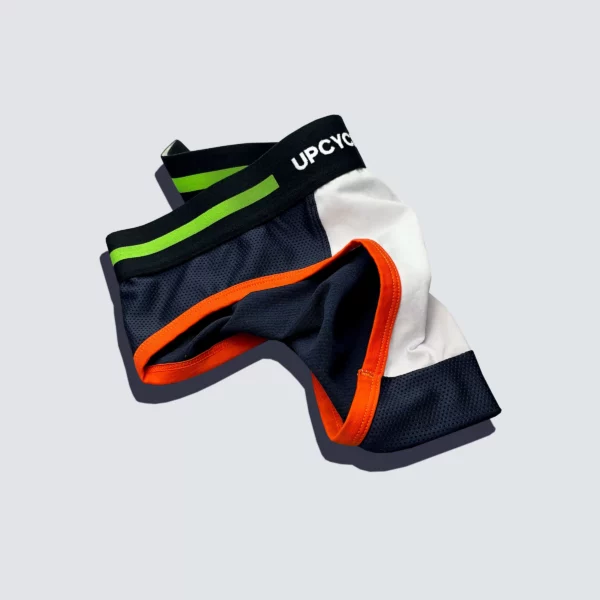 Upcycled Brief Navy and White - Image 2