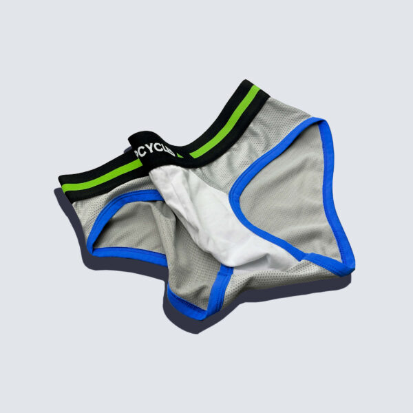 Upcycled Brief White and Grey - Image 2