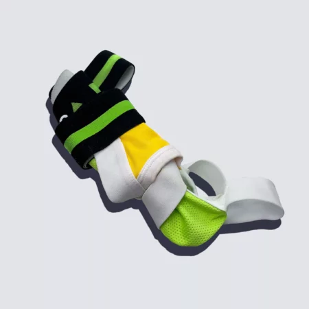 Upcycled Jock Mesh Green and Yellow - Image 1