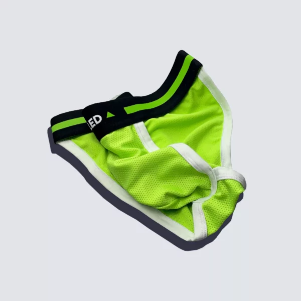 Upcycled Tanga Brief Mesh Green - Image 2