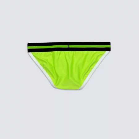 Upcycled Tanga Brief Mesh Green - Image 4