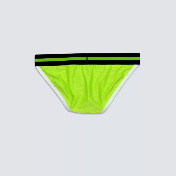 Upcycled Tanga Brief Mesh Green - Image 4