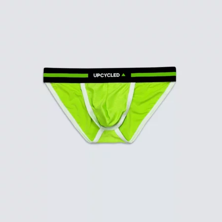 Upcycled Tanga Brief Mesh Green - Image 3