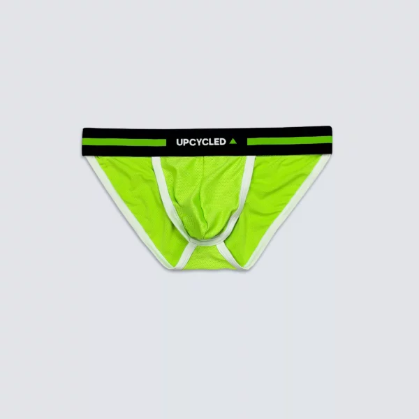 Upcycled Tanga Brief Mesh Green - Image 3