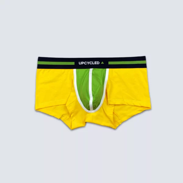 Upcycled Yellow Green Boxer - Image 2