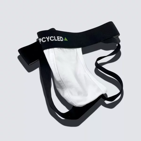 Upcycled White Jockstrap - Image 2