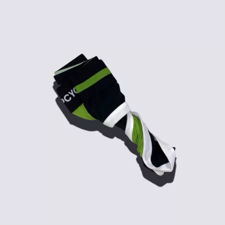 Upcycled Black Green Brief - Image 1