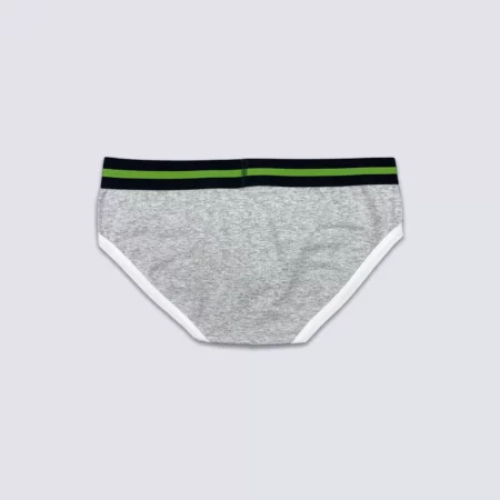 Upcycled Grey Green Brief - Image 3