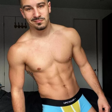 Upcycled Light Blue Boxer - Image 4